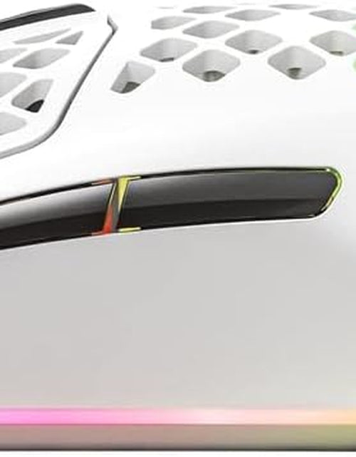 Load image into Gallery viewer, Aerox 3 Wireless - Holey RGB Gaming Mouse - Ultra-Lightweight Water Resistant Design - 18K DPI Truemove Air Optical Sensor -Snow
