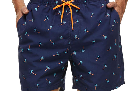 Men'S Swim Trunks Quick Dry Shorts with Pockets