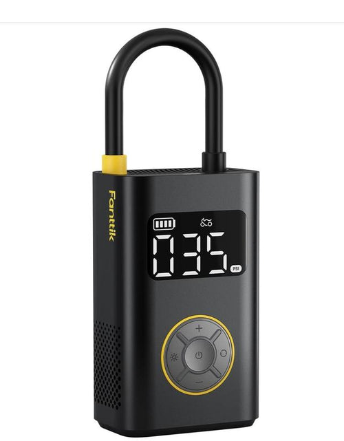 Load image into Gallery viewer, Portable Tire Inflator: Smart ON/OFF Hose Design
