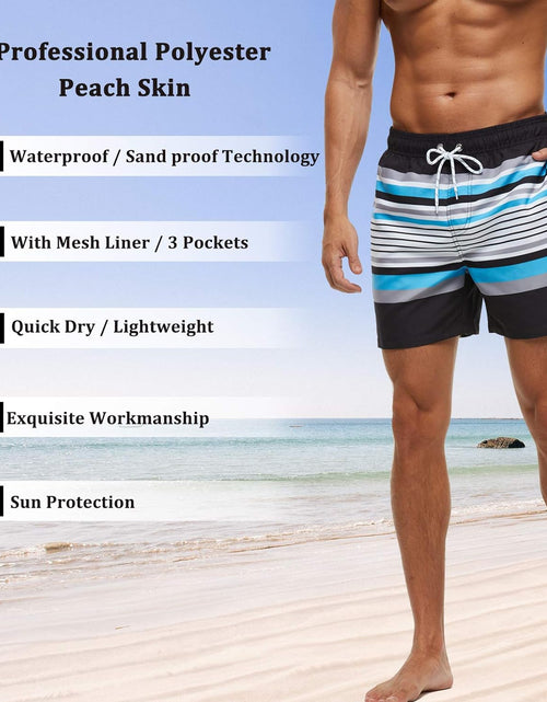 Load image into Gallery viewer, Men'S Swim Trunks Quick Dry Shorts with Pockets
