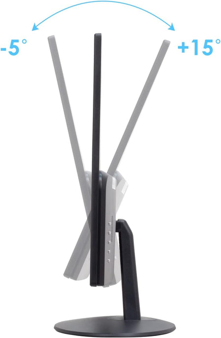 E249W-19203R 24-Inch FHD LED Gaming Monitor 2X HDMI VGA 75Hz Build-In Speakers, Machine Black